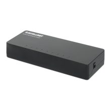 Intellinet switch Fast Ethernet negro con velocidad de 10/100 Mbps, SKU 561730