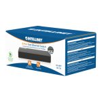 Intellinet switch Fast Ethernet negro con velocidad de 10/100 Mbps, SKU 561730