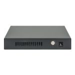 Imagen del switch Gigabit Ethernet Intellinet 561822 con Energía sobre Ethernet (PoE) en color negro, modelo 561822