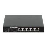 Imagen del Intellinet switch no administrado 2.5G Ethernet con SKU 561921, ofreciendo velocidades de 100/1000/2500 Mbps