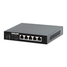 Imagen del Intellinet switch no administrado 2.5G Ethernet con SKU 561921, ofreciendo velocidades de 100/1000/2500 Mbps