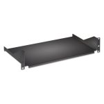 Imagen del accesorio de bastidor Intellinet, modelo 710916, un cajón metálico ideal para racks con diseño robusto.