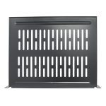 Accesorio de rack de Intellinet, modelo 710954. Un cajón metálico 1U para montaje en bastidores de servidor, ideal para organización de equipos.
