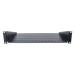 Accesorio de bastidor modelo 712507 de Intellinet, cajón metálico para rack, ideal para almacenamiento seguro y organizado