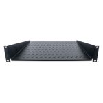 Imagen del producto Intellinet Charola Fija, 2U, 19 pulgadas, SKU 712514, diseñada para facilitar la organización en racks de servidores.