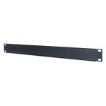 Intellinet Panel Ciego de Bastidor 1U de Acero Negro SKU 712675, accesorio para organizar y proteger los racks de red