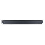 Intellinet Panel Ciego de Bastidor 1U de Acero Negro SKU 712675, accesorio para organizar y proteger los racks de red