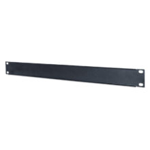 Intellinet Panel Ciego de Bastidor 1U de Acero Negro SKU 712675, accesorio para organizar y proteger los racks de red