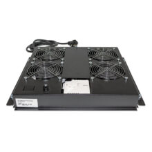 Bandeja del ventilador Intellinet para bastidor, modelo 712866, diseñada para ofrecer una ventilación efectiva en equipos de red.