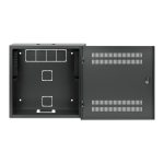 Imagen del Intellinet armario rack 2U/4U para montaje en pared, color negro, SKU 713689
