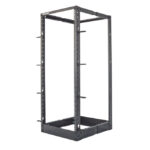 Imagen del armario rack Intellinet 714242, un rack independiente de 26U en color negro con estructura robusta y espaciosa.