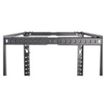 Imagen del armario rack Intellinet 714242, un rack independiente de 26U en color negro con estructura robusta y espaciosa.