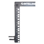 Imagen del armario rack Intellinet 714242, un rack independiente de 26U en color negro con estructura robusta y espaciosa.