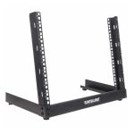 Intellinet Rack abierto de 19 pulgadas ideal para montaje en escritorio, modelo SKU 714648