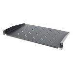 Cajón metálico para rack de bastidor Intellinet con SKU 714884, ideal para almacenamiento y organización en infraestructuras de red.