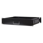 Imagen del Intellinet Cajón para Rack, SKU 714938, diseñado para organizar equipos de red en un bastidor.