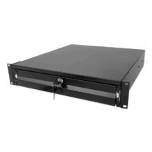 Intellinet cajón para rack, modelo 715829, capaz de soportar hasta 45.4 kg, ideal para accesorios de bastidor.