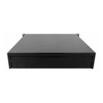 Intellinet cajón para rack, modelo 715829, capaz de soportar hasta 45.4 kg, ideal para accesorios de bastidor.