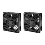 Ventilador de refrigeración Intellinet 716154 para bastidores, compacto, silencioso y eficiente en la gestión térmica de equipos electrónicos