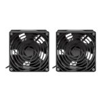 Ventilador de refrigeración Intellinet 716154 para bastidores, compacto, silencioso y eficiente en la gestión térmica de equipos electrónicos