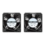 Ventilador de refrigeración Intellinet 716154 para bastidores, compacto, silencioso y eficiente en la gestión térmica de equipos electrónicos