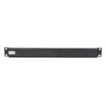 Intellinet Patch Panel de 12 Puertos con Passive PoE, SKU 720342. Ideal para red de alta eficiencia y distribución de energía.