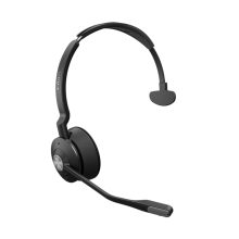 Auricular inalámbrico Jabra 14401-41 con diadema negra. Ideal para oficina o centro de llamadas, diseño ergonómico.