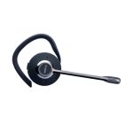Auricular y casco inalámbrico Jabra 14401-51 con gancho de oreja, ideal para oficina o centro de llamadas. Color negro.