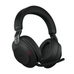 Auriculares Jabra Evolve2 85 alámbricos con USB Tipo C, diadema negra para oficina o centro de llamadas, SKU 2003519