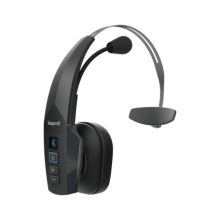BlueParrott B350-XT auriculares alámbricos de diadema para oficina y centro de llamadas, conexión MicroUSB y Bluetooth, color negro. SKU: 204260