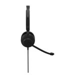 Auriculares alámbricos Jabra Evolve 10 con diadema para oficina y centros de llamadas, conexión USB tipo A, color negro. SKU 2699-820-109