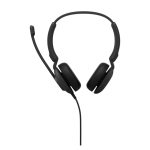 Auriculares alámbricos Jabra Evolve 10 con diadema para oficina y centros de llamadas, conexión USB tipo A, color negro. SKU 2699-820-109