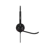 Jabra 4099-410-279 auriculares alámbricos en color negro con diadema, ideales para oficina o centro de llamadas, USB Type-C y USB Type-A