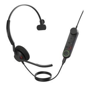 Auriculares alámbrico Jabra 5093-299-2259 con diadema para oficina y centro de llamadas, conexión USB Tipo C, color negro, SKU 5093-299-2269