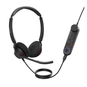 Auriculares Jabra Engage 50 II alámbricos con diadema, USB Tipo C, color negro, ideales para oficina o centro de llamadas. SKU: 5099-299-2269