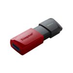 Unidad USB Kingston Technology DataTraveler Exodia M con 128GB de almacenamiento, USB 3.2 Gen1, colores negro y rojo. SKU: DTXM/128GB