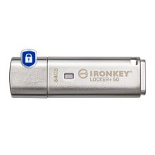 Kingston IronKey 64GB USB con cifrado AES de 256 bits SKU: IKLP50/64GB
