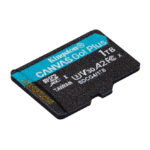 Tarjeta microSDXC Kingston Technology Canvas Go Plus Gen4 de 1 TB, velocidad 200R A2 U3, SKU SDCG4/1TBSP