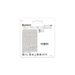 Kingston Technology 128GB Canvas React Plus SDXC UHS-II card with read speed of 300 MB/s and write speed of 260 MB/s, ideal for Full HD, 4K, and 8K videos. SKU SDR2/128GB.