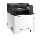 Imagen de la impresora láser KYOCERA ECOSYS MA2600cwfx, resolución 1200 x 1200 DPI, velocidad de 26 ppm, con conectividad Wifi. SKU: 110C0D3NL0