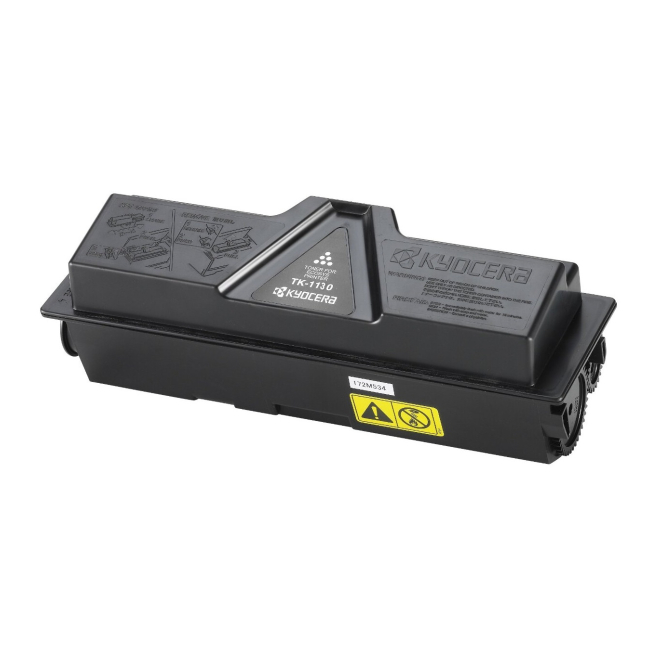 KYOCERA cartucho de tóner negro original de alta capacidad Cartucho de tóner negro original KYOCERA TK-1130, de alta capacidad y fácil de instalar. SKU 1T02MJ0NL0