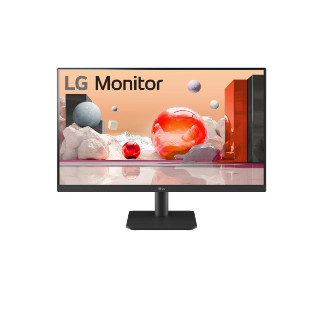 LG pantalla para PC de 23.8 pulgadas Full HD LCD Negra Monitor LG 24BA400-B para PC de 23.8 pulgadas, resolución 1920 x 1080 Pixeles, Full HD, color negro, SKU 24BA400-B.AEU