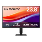 Pantalla LG para PC de 23.8 pulgadas, resolución 1920 x 1080 Pixeles, Full HD LED, color negro, con SKU 24U411A-B