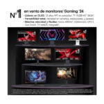 Imagen de la pantalla LG 27GX704A-B para PC con 68,6 cm (27 pulgadas) y resolución 2560 x 1440 Pixeles Quad HD en color negro. SKU: 27GX704A-B