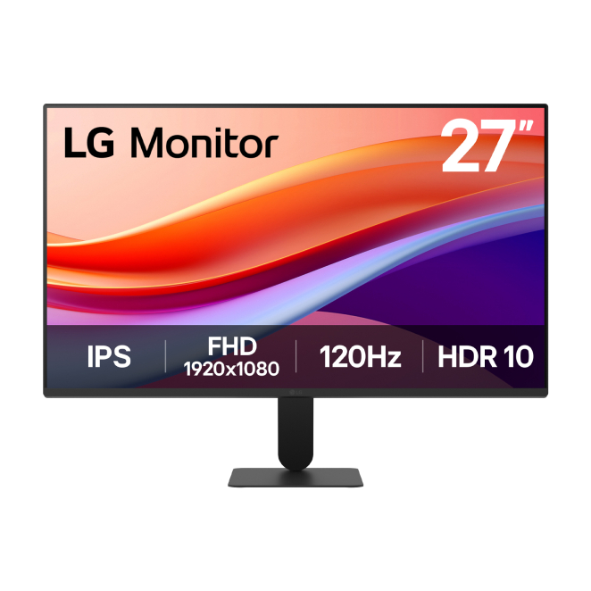 LG Monitor LED Full HD 27 Pulgadas LG 27U411A-B pantalla para PC de 27 pulgadas, 1920 x 1080 píxeles, Full HD, LED, color negro, SKU 27U411A-B
