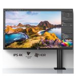 Pantalla LG 32UN880K-B para PC de 31.5 pulgadas con resolución 3840 x 2160 píxeles, 4K Ultra HD, color negro