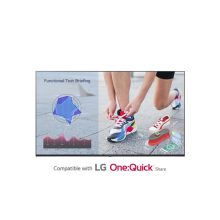 Pantalla para señalización digital LG 55UL3J-M, 55 pulgadas, LCD, Wifi, 400 cd/m², 4K Ultra HD, azul, WebOS 16/7. SKU: 55UL3J-M