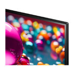 Televisor LG modelo 75UA75006LA de 75 pulgadas con resolución 4K Ultra HD, Smart TV y conectividad Wifi en color negro.