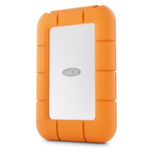 LaCie STMF1000400 unidad externa de estado sólido de 1 TB con conexión USB Tipo C y USB 3.2 Gen 2x2 en colores gris y naranja
