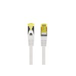 Lanberg cable de red gris de 0,5 m categoría 6a con blindaje S/FTP, modelo PCF6A-10CU-0050-S